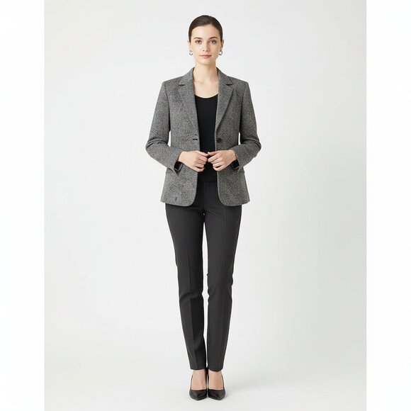 Louis Feraud Jackets & Blazers - Louis Feraud 80s Vintage Virgin Wool Blazer Designer French Couture 14/XL